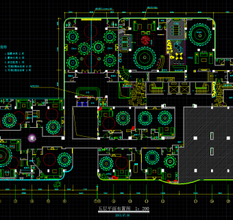 东莞东海龙湾大酒店施工图纸，酒店CAD设计图纸下载