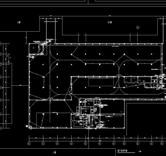 某车库电气设计图施工图CAD图纸