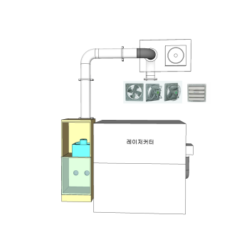 抽风机床，SU模型免费下载