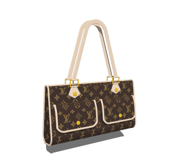 现代单肩包SU模型，单肩包SKB文件下载