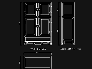 柜格类全套详细的CAD图库，柜格类全套CAD图纸下载