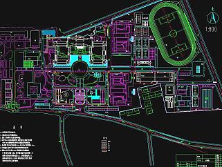 四层购物广场电气设计方案施工图CAD图纸