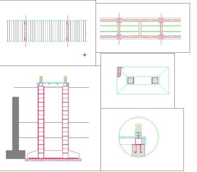 汤逊湖滨湖公园环境施工图,cad建筑图纸免费下载