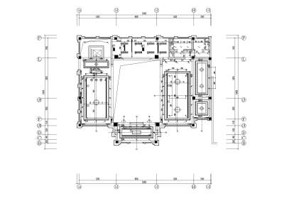 一层<a href=https://www.yitu.cn/su/6833.html target=_blank class=infotextkey>灯具</a>定位图