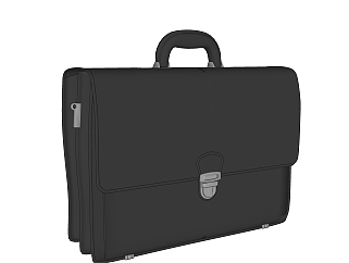 现代手提包SU模型，手提包SKB文件下载