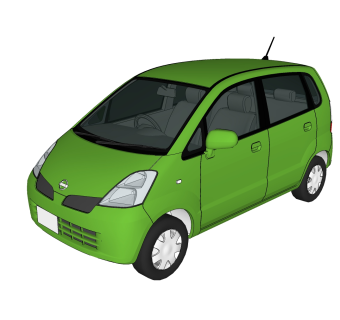 现代汽车免费su模型，现代汽车草图大师模型下载