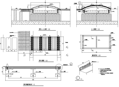 拱<a href=https://www.yitu.cn/su/8137.html target=_blank class=infotextkey>桥</a><a href=https://www.yitu.cn/su/7590.html target=_blank class=infotextkey>设计</a>详图