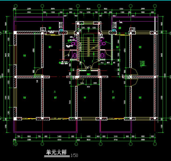 藏式风格宾馆CAD施工图，宾馆CAD建筑图纸下载