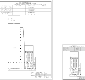 向阳超市布局平面图设计案例，超市CAD图纸下载