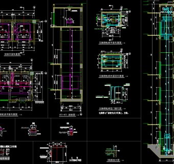 商业购物中心建筑施工图，购物中心CAD施工图纸下载