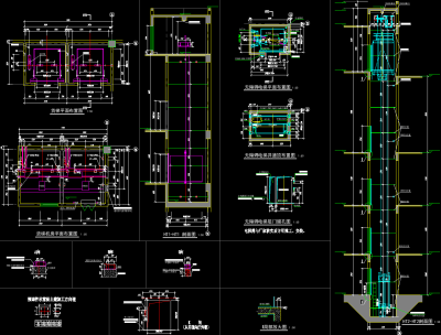 商业购物中心建筑施工图，购物中心CAD施工图纸下载