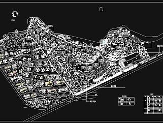 嘉禾小区规划施工图CAD图纸