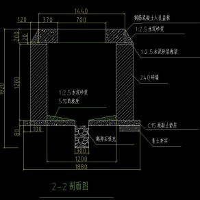 弱电井施工详图CAD图纸