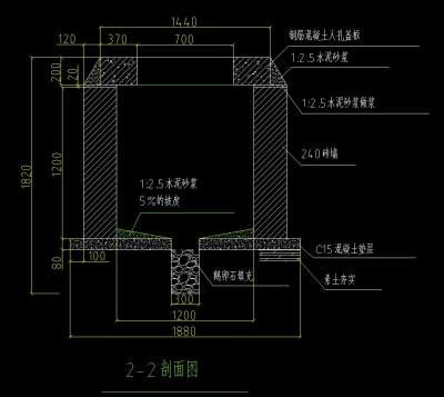 弱电井施工详图CAD图纸