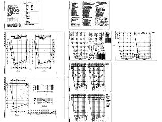 二层框架结构家具商场结构图平面图设计方案下载