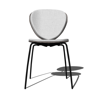 创意轻奢单人沙发椅草图大师模型，沙发SU模型下载