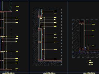 包厢效果图施工图CAD图纸，包厢cad设计图纸下载