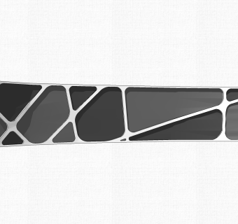 现代造型景墙草图大师模型，景墙sketchup模型免费下载