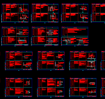 天花大样节点CAD图库，天花大样节点CAD图库下载