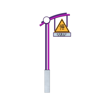 现代指示牌草图大师模型，指示牌su模型下载