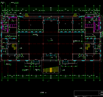寺庙古建筑CAD施工图，寺庙CAD建筑图纸下载
