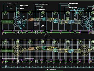 杭州广场景观设计施工图CAD图纸