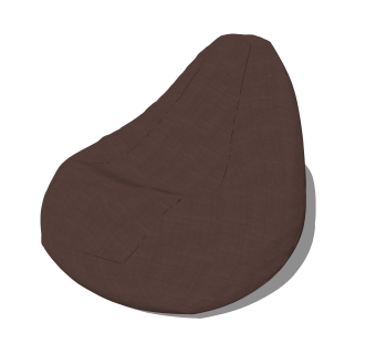 现代懒人沙发草图大师模型，懒人沙发skb文件下载