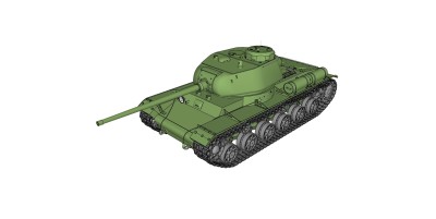 苏联KV-85重型坦克su模型,苏联KV-85重型坦克sketchup模型下载