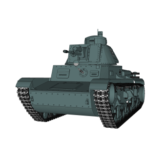 德国pzkpfw-35t型轻型坦克su模型，坦克草图大师模型下载