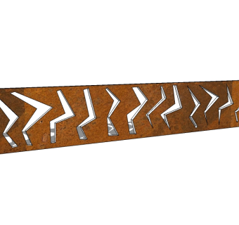 现代景墙skp文件免费下载，景墙su模型