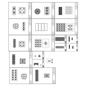 云门印象联合瑞安国际KTV图纸CAD施工图套图，KTVCAD建筑图纸下载