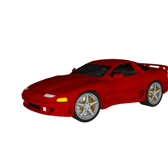 现代汽车免费su模型，现代汽车sketchup模型，汽车su素材下载