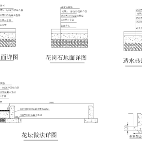 花园CAD施工图纸