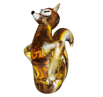 创意狐狸雕塑su模型,摆件草图大师模型下载