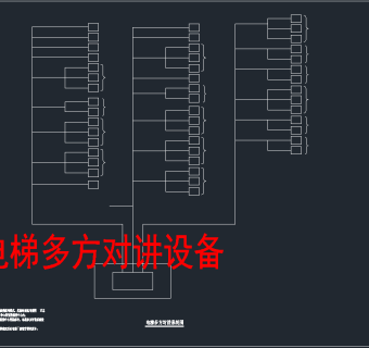 精品全套小区智能化系统弱电CAD图库，机房弱电CAD施工图纸下载