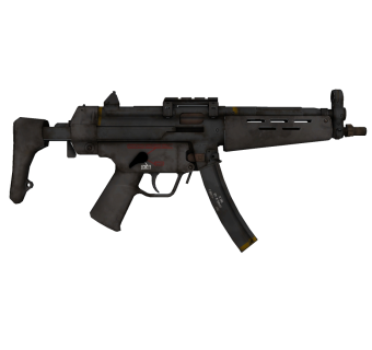 德国H&k公司MP5冲锋枪草图大师模型，冲锋枪SU模型下载·