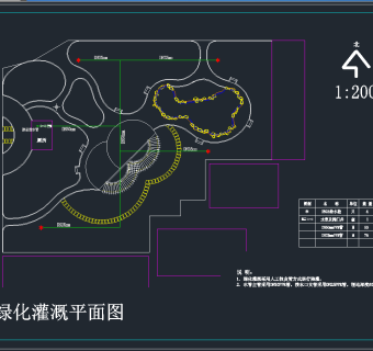 某小游园施工图全套,cad建筑图纸免费下载