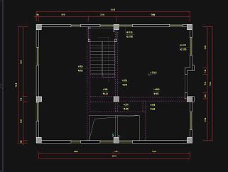 别墅装修施工图CAD图纸，别墅CAD设计图纸下载