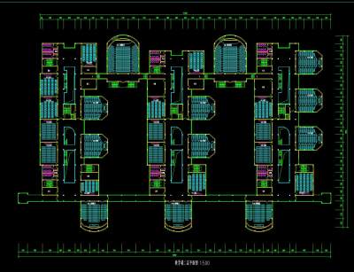 教学楼设计方案图，教学楼cad建筑工程图纸下载