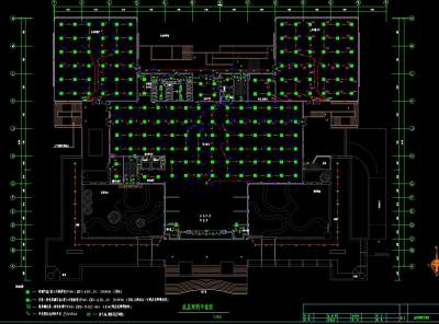 市图书馆电气施工图CAD图纸