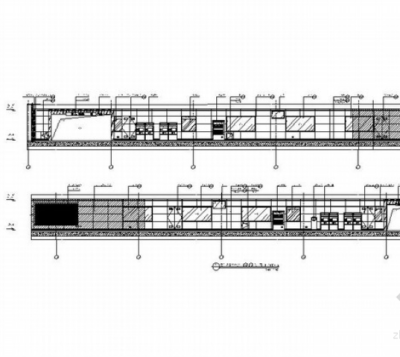 [长沙]国际文化艺术中心现代风格<a href=https://www.yitu.cn/sketchup/ditie/index.html target=_blank class=infotextkey><a href=https://www.yitu.cn/su/7872.html target=_blank class=infotextkey>地</a><a href=https://www.yitu.cn/su/7388.html target=_blank class=infotextkey>铁</a></a>站装修施工图站厅立面图 