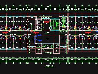 敬老院CAD建筑施工图，敬老院工程设计图纸下载