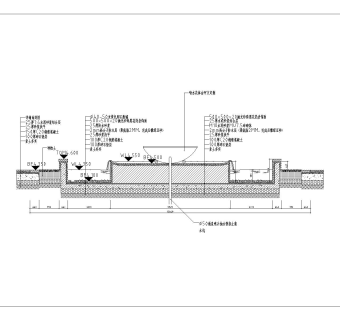 喷泉大样CAD工程图纸下载