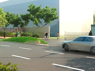 现代产业园道路景观规划设计方案