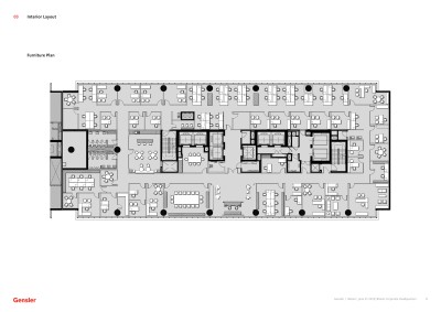 现代奢华办公室cad图纸，办公室设计方案效果图下载