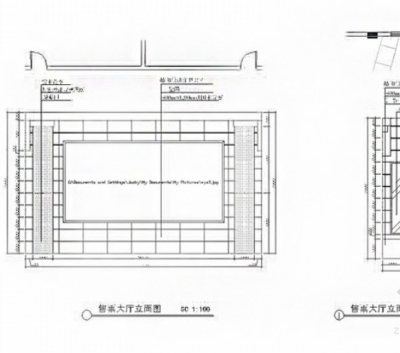 [江西]著名风<a href=https://www.yitu.cn/su/7841.html target=_blank class=infotextkey>景区</a>现代风格游客服务中心室<a href=https://www.yitu.cn/su/7634.html target=_blank class=infotextkey>内装</a>修施工图售票<a href=https://www.yitu.cn/su/7996.html target=_blank class=infotextkey>大厅</a>立面图 