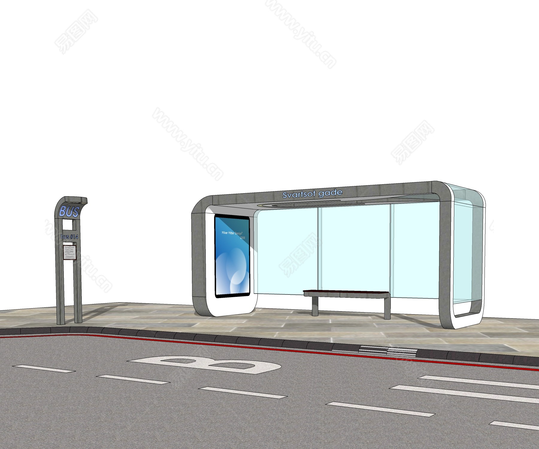 智能城市-公交车站系统设计|工业/产品|交通工具|Xu梦 - 原创作品 - 站酷 (ZCOOL)