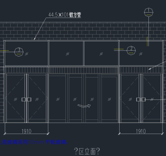 原创推拉门和感应门和旋转门CAD详图，门CAD建筑图纸下载