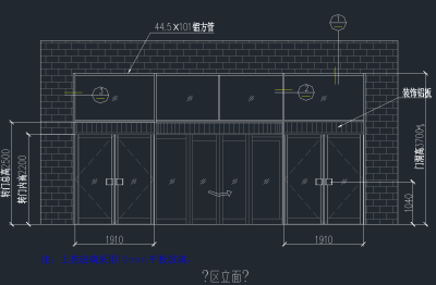 原创推拉门和感应门和旋转门CAD详图，门CAD建筑图纸下载