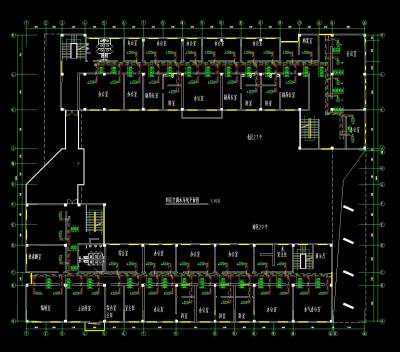 四层<a href=https://www.yitu.cn/sketchup/kongdiaofengshan/index.html target=_blank class=infotextkey>空调</a><a href=https://www.yitu.cn/su/5628.html target=_blank class=infotextkey>水</a>系统<a href=https://www.yitu.cn/su/7392.html target=_blank class=infotextkey>平面</a>图.jpg